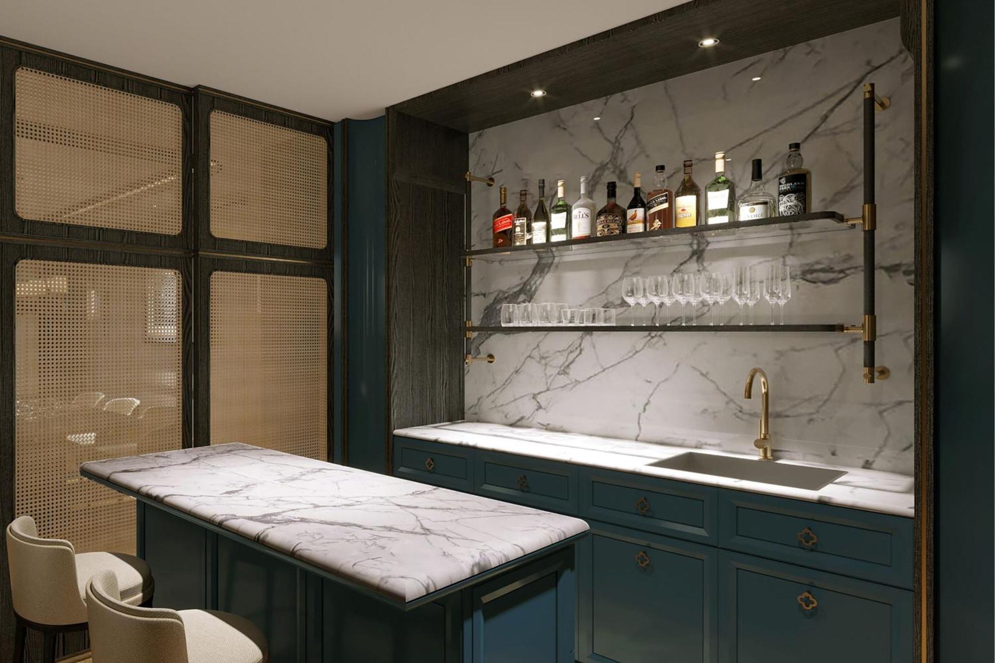 מלון ג'ורג' טאון The Millen Penang, Autograph Collection מראה חיצוני תמונה The bar at the 2019 edition of the London Design Festival