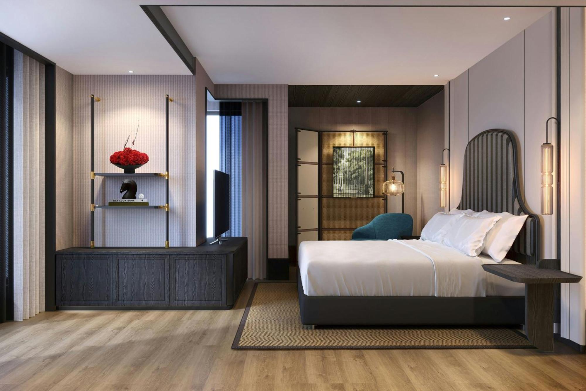 מלון ג'ורג' טאון The Millen Penang, Autograph Collection מראה חיצוני תמונה A bedroom at the hotel